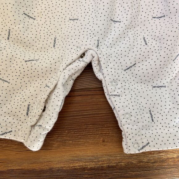 Vintage Agabang Baby Boy 18 Month SnowSnow Collared One Piece Winter Scene - Picture 4 of 8